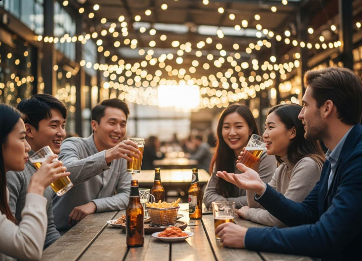 how to make friends in korea